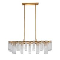 Люстра на штанге Indigo Brina 12027/10PL Brass V000367