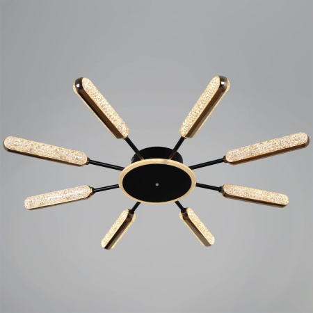 Потолочная люстра Reluce 08290-0.3-08 BK+GD