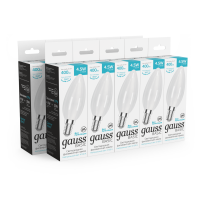 Светодиодная филаментная лампа Gauss Basic Filament E14 4,5W 4100K 1035125