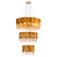 Каскадная люстра AM Group Roberto Cavalli L800-600-400