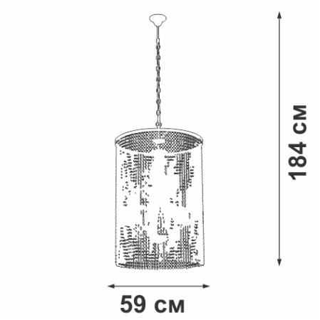 Подвесная люстра Vitaluce V5817-7/6