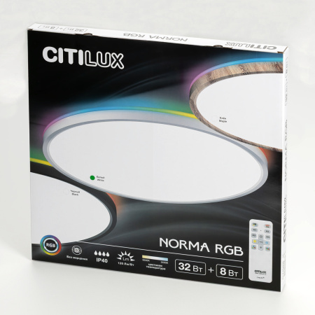 Потолочный светильник Citilux Norma LED RGB CL749400