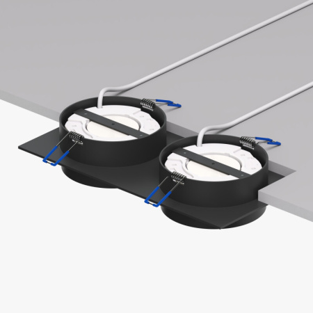 Встраиваемый светильник Denkirs Flat DK2092-BK