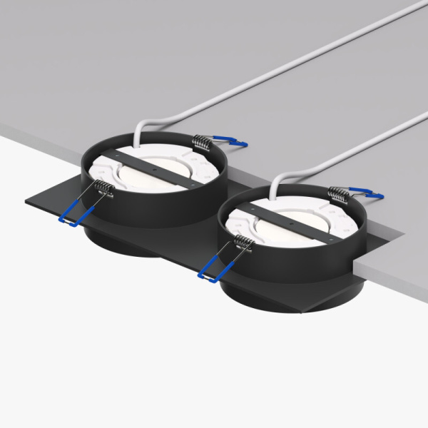 Встраиваемый светильник Denkirs Flat DK2092-BK