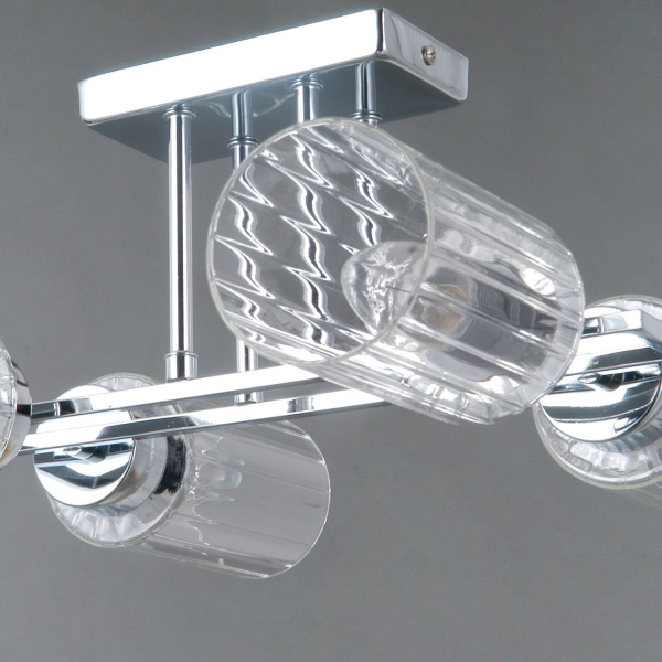 Потолочная люстра Illumico IL0780-4CSQ-25 CR NAPLES