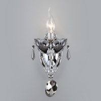 Бра Eurosvet 10103/1 хром/дымчатый хрусталь Strotskis