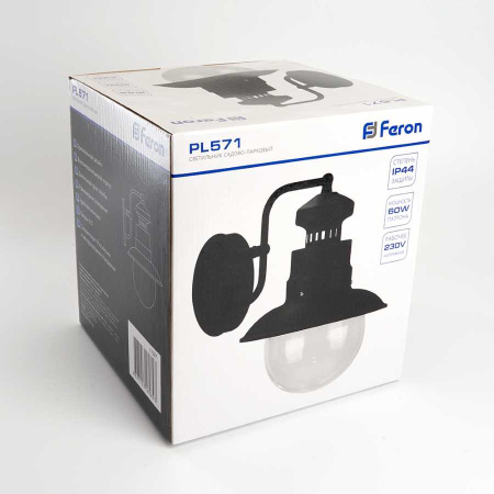 Уличный настенный светильник Feron Барселона PL571 11597
