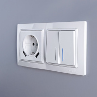 Рамка Snabb Basic на 2 поста белый WL03-Frame-02 Werkel