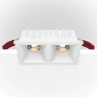 Встраиваемый светильник Maytoni Alfa LED DL043-02-10W3K-SQ-W