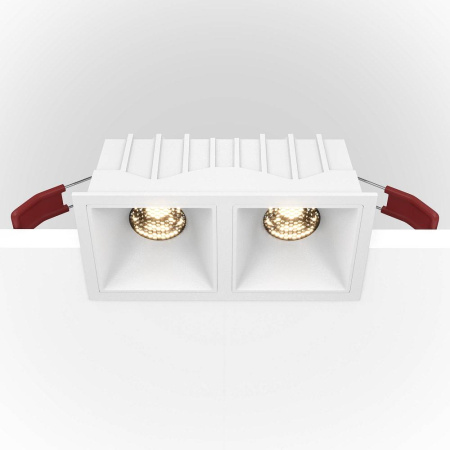 Встраиваемый светильник Maytoni Alfa LED DL043-02-10W3K-SQ-W