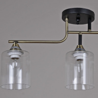 Потолочная люстра Reluce 02312-0.3-03 AB+BK