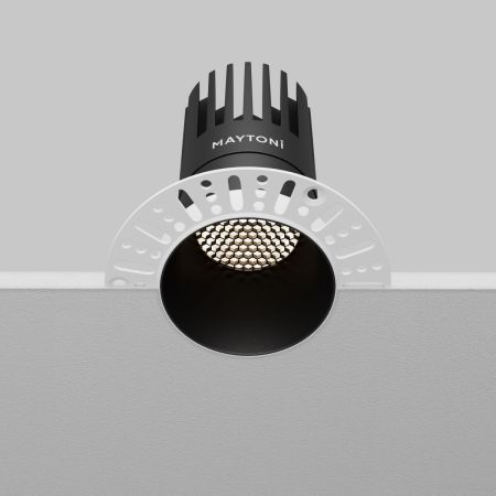 Встраиваемый светильник Maytoni Dip DL122-15W-4K-TRS-B