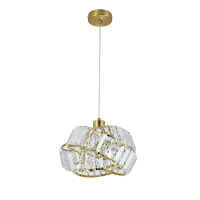 Подвесной светильник Indigo Frizzante 12015/A/1P Brass V000488