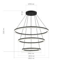 Каскадная люстра ST Luce Euclidics SL1018.403.03