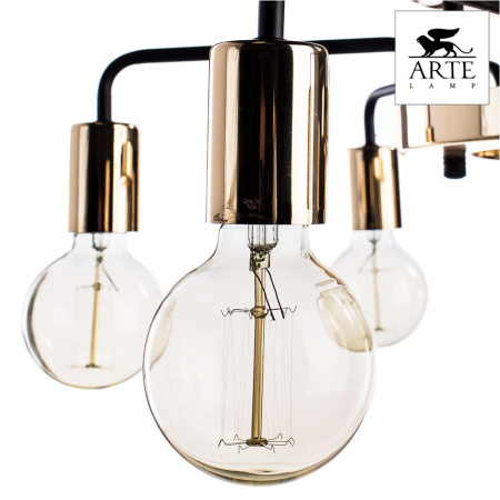Потолочная люстра Arte Lamp Gelo A6001PL-7BK