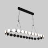 Подвесная люстра Eurosvet Tapioca 90332/26 черный a068075