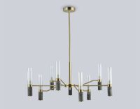 Люстра на штанге Ambrella Light High Light Ceramo Modern LH53355