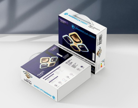 Потолочная светодиодная люстра Ambrella Light Acrylica Original FA4371