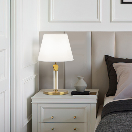 Настольная лампа Eurosvet Conso 01145/1 латунь