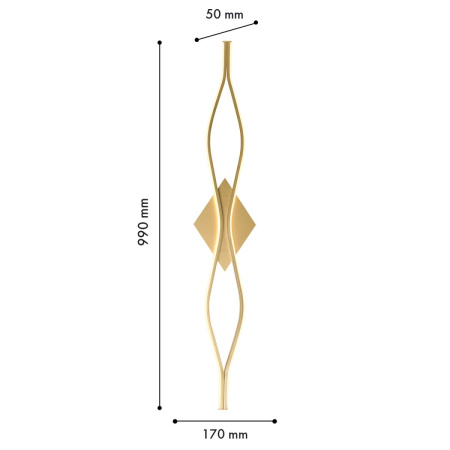 Настенный светильник Favourite Mebius 4741-2W