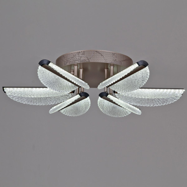 Потолочная люстра Reluce 00490-0.3-06S champagne silver