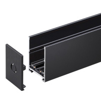 Шинопровод накладной/подвесной в комплекте заглушки 2шт, крышка и соединительная планка 1шт Novotech Port Vector 135301