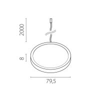 Комплект со светильником Lightstar Mobiled 12V 25W 1250LM 036540-5 (036540-4+412036+036004)