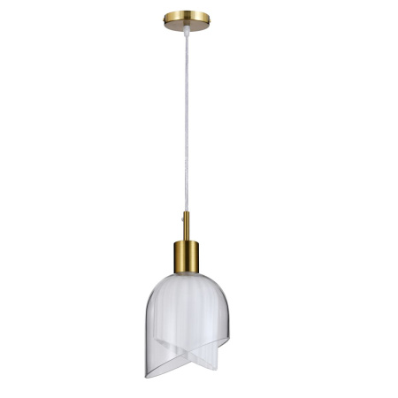 Подвесной светильник Indigo Rintocco 11074/1P Brass V000614