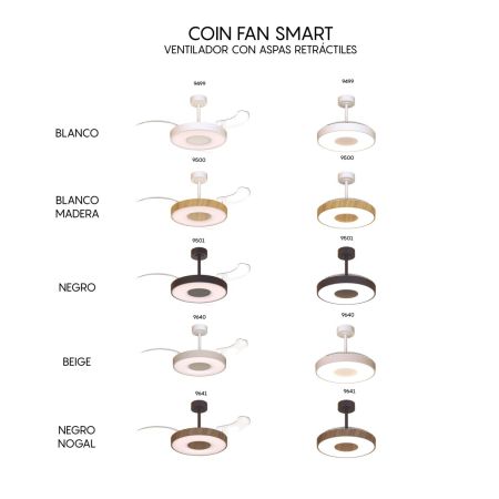 Люстра-вентилятор Mantra Coin Fan 9641