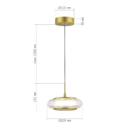 Подвесной светильник ST Luce Frittela SL6239.203.01