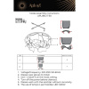 Потолочная люстра Aployt Annetta APL.864.17.50