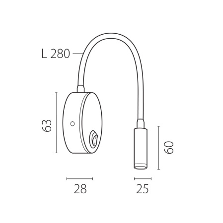 Бра Lightstar Omega 200246