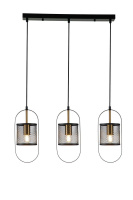 Подвесная люстра Indigo Via 10009/3P Black V000183