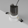 Встраиваемый светильник Maytoni Technical Dip DL118-15W-3K-W