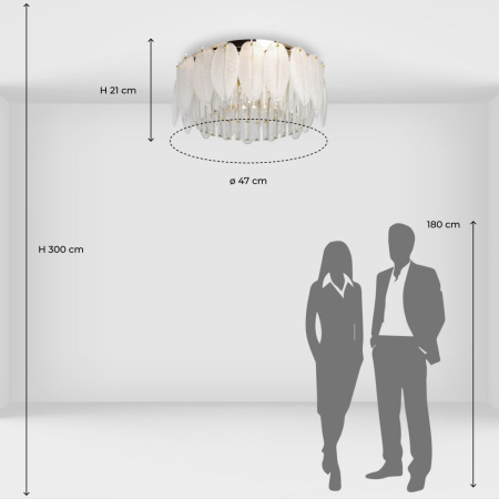 Потолочная люстра De Markt Бриз 111017305