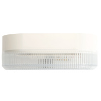 Настенно-потолочный светильник Feron 51511 Светодиодный светильник серии TR ЖКХ Овал 12Вт, 4000К, призма, IP53