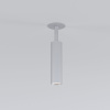 Встраиваемый светодиодный спот Elektrostandard Diffe 25040/Led серебряный a058227