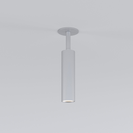 Встраиваемый светодиодный спот Elektrostandard Diffe 25040/Led серебряный a058227