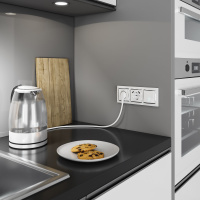 Рамка Snabb на 3 поста белая WL03-Frame-03-white Werkel