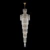 Каскадная люстра Crystal Lux ABRIL SP28 GOLD