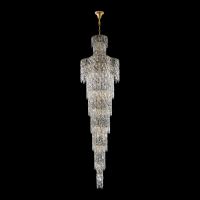 Каскадная люстра Crystal Lux ABRIL SP28 GOLD