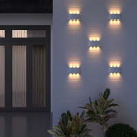 Настенный светодиодный светильник Elektrostandard Techno 1551 Twinky Trio белый