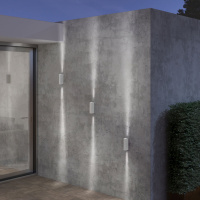 Уличный настенный светодиодный светильник Elektrostandard Blaze 35136/W белый