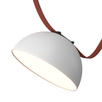 Трековый однофазный светильник Denkirs Belty flow DK5660-WH+BK