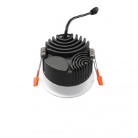 Встраиваемый светильник Iledex Technical Mars DIM 112-12W-D80-4000K-24DG-WH