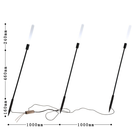 Ландшафтный светильник Favourite Reedy 4048-3T