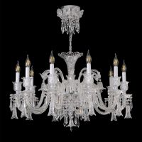 Подвесная люстра Crystal Lux VERSAILLES SP10 CHROME