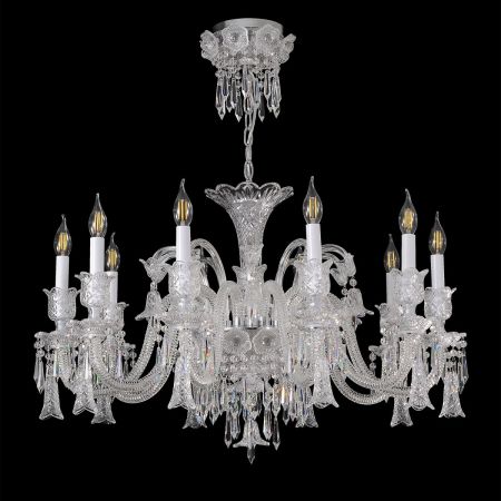 Подвесная люстра Crystal Lux VERSAILLES SP10 CHROME