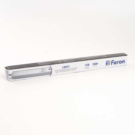 Блок питания Feron LB001 12V 36W IP20 3A 41343