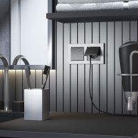 Клавиша Werkel Hammer для выключателя перекрестного черный W1219008